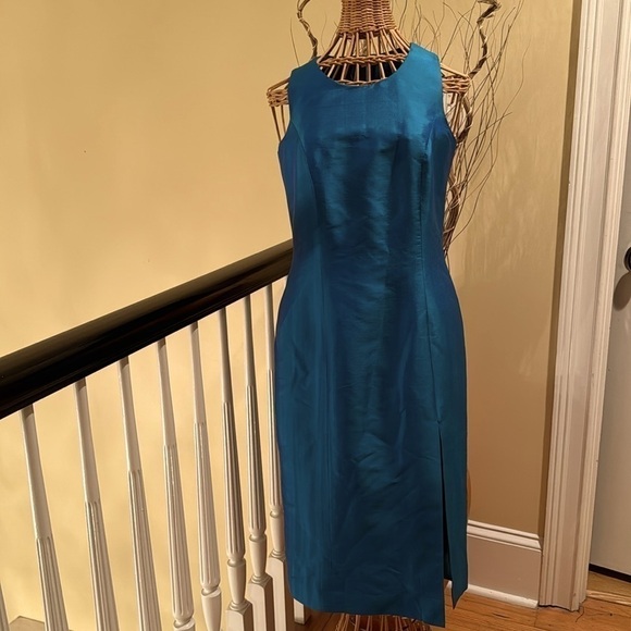 Shinawatra Thai silk. Beautiful blue color - Picture 1 of 9